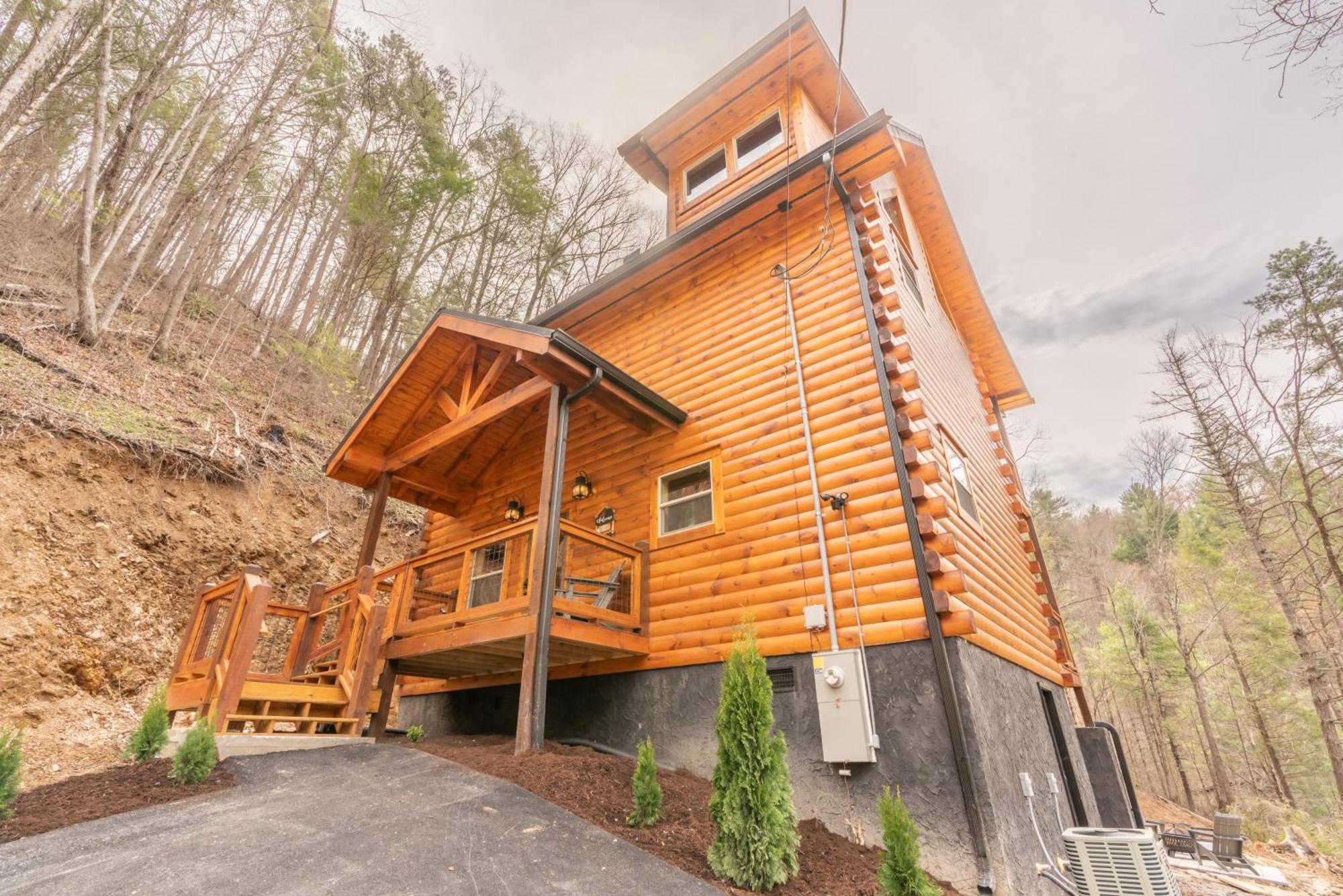 Hawks Nest Mountain Cabin Sevierville Extérieur photo
